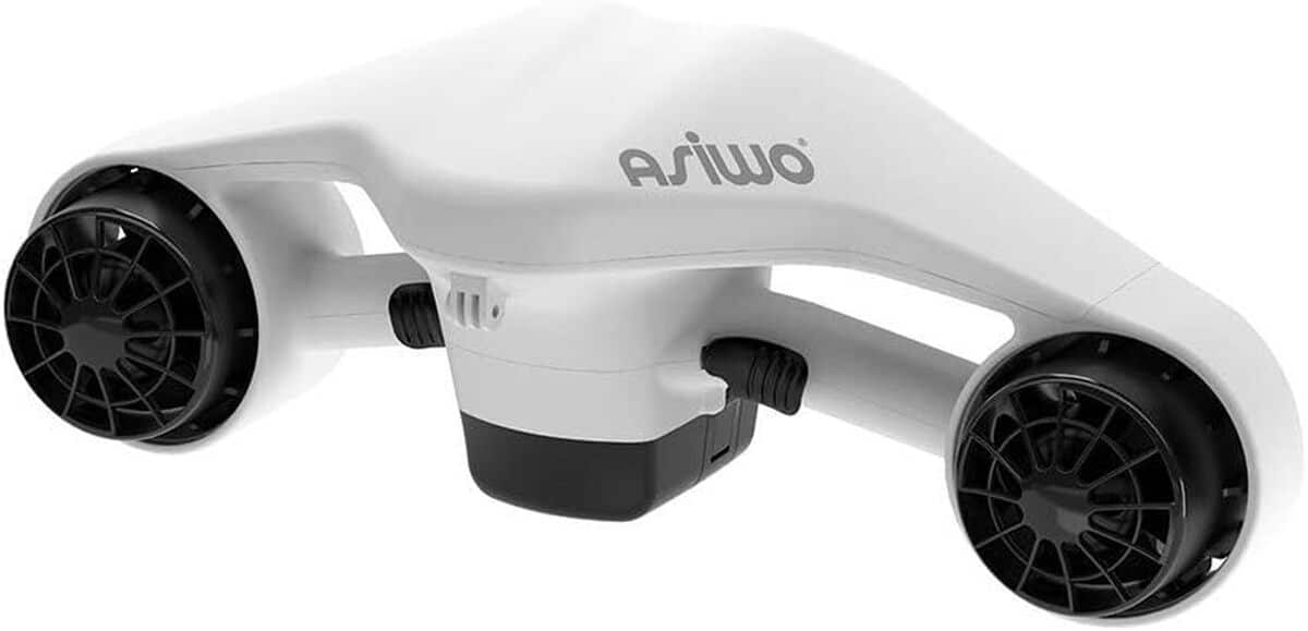 Test : scooter sous-marin Asiwo avec double moteur et support caméra