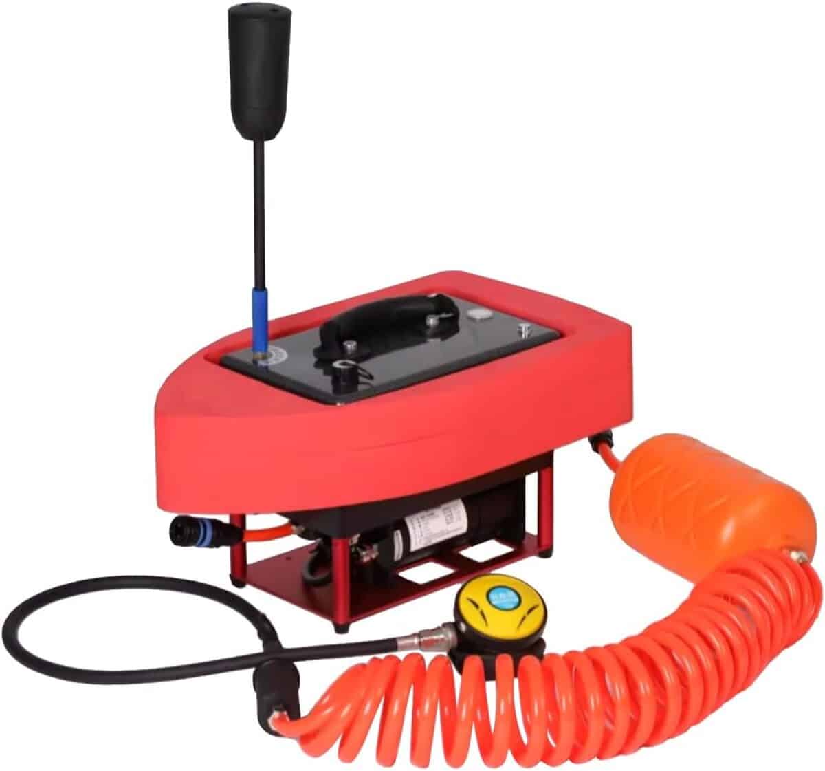 Test : aquarobo 819-4.5h, ventilateur et réservoir de plongée portable