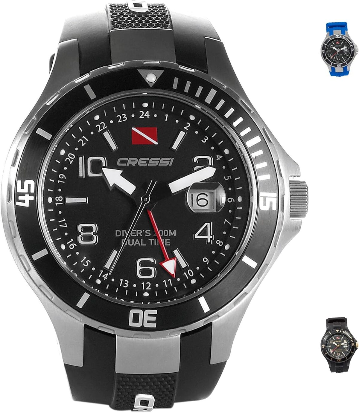 Test Montre Cressi Traveller Dual Time Manta Voyage Et Plong e