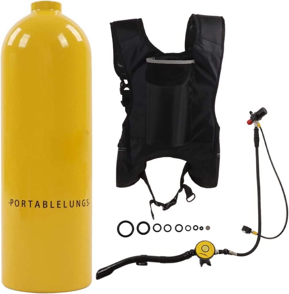 Test du réservoir de plongée Dideep 2L X5000Pro