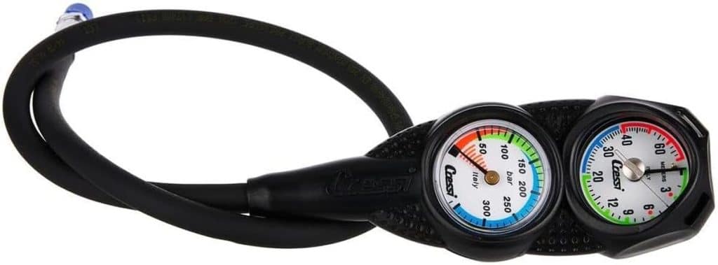 Test : cressi console 2 plongée mixte adulte