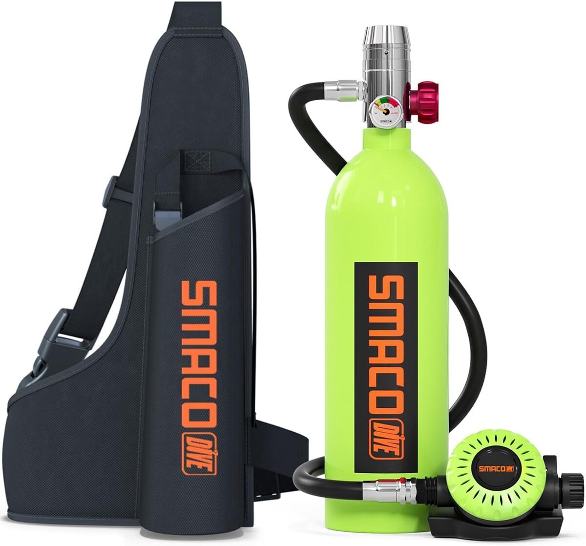 Test : mini bouteille SMACO 1L pour plongée loisir