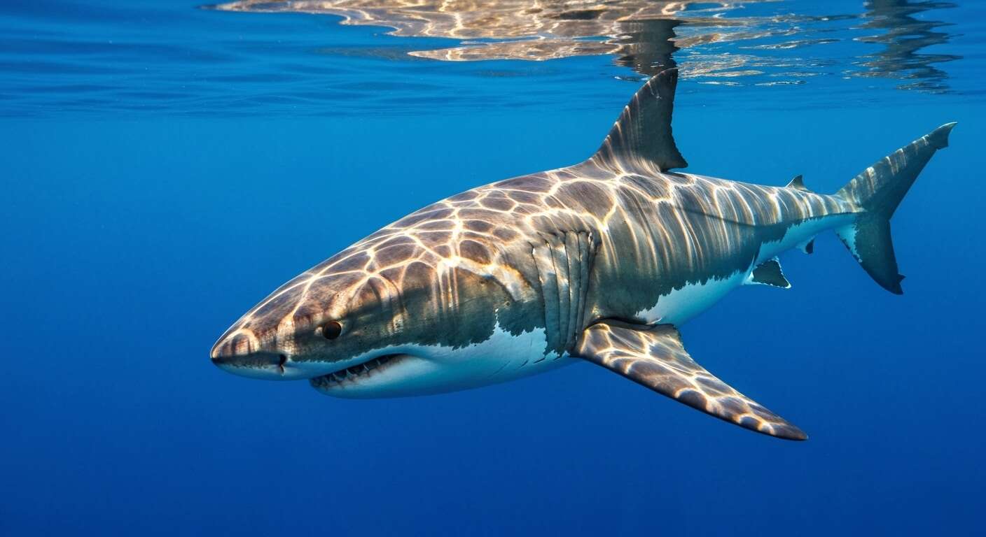 Le mystère du changement de couleur chez le grand requin blanc Le mystère du changement de couleur chez le grand requin blanc