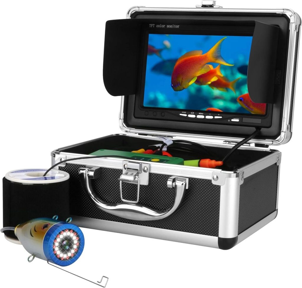 Test : caméra sous-marine Fish Finder 1000TVL pour pêche