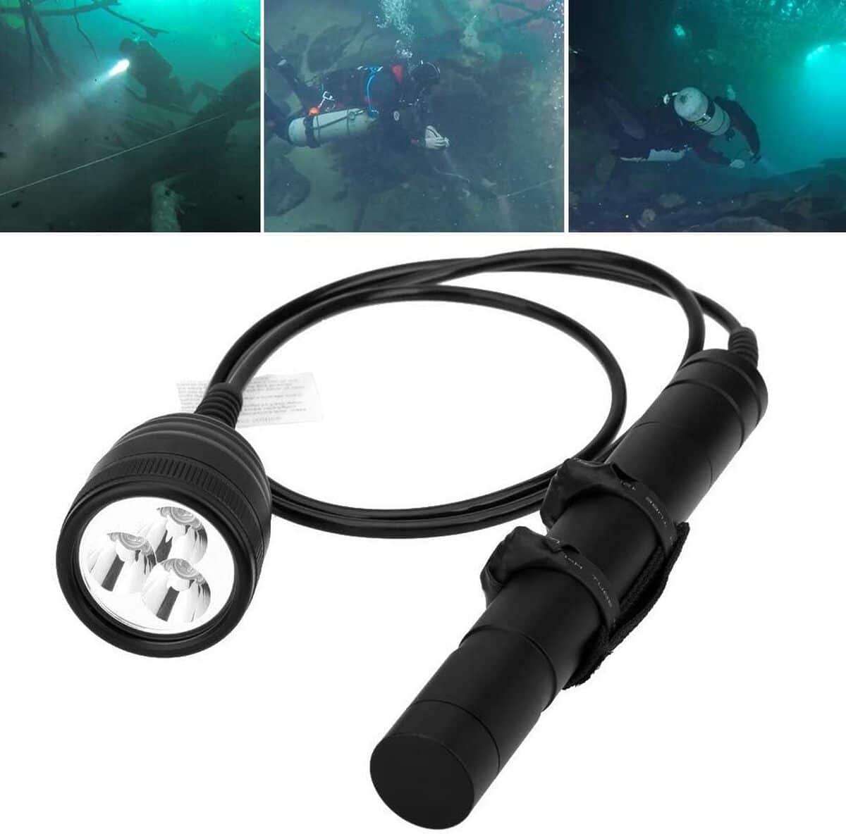 Test : lampe de plongée SecurityIng DF06 3 000 lm