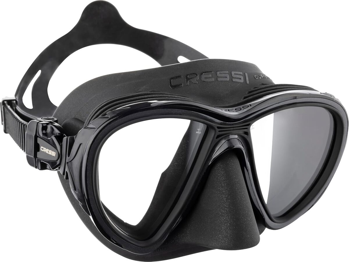 Test : masque de plongée Cressi Quantum noir