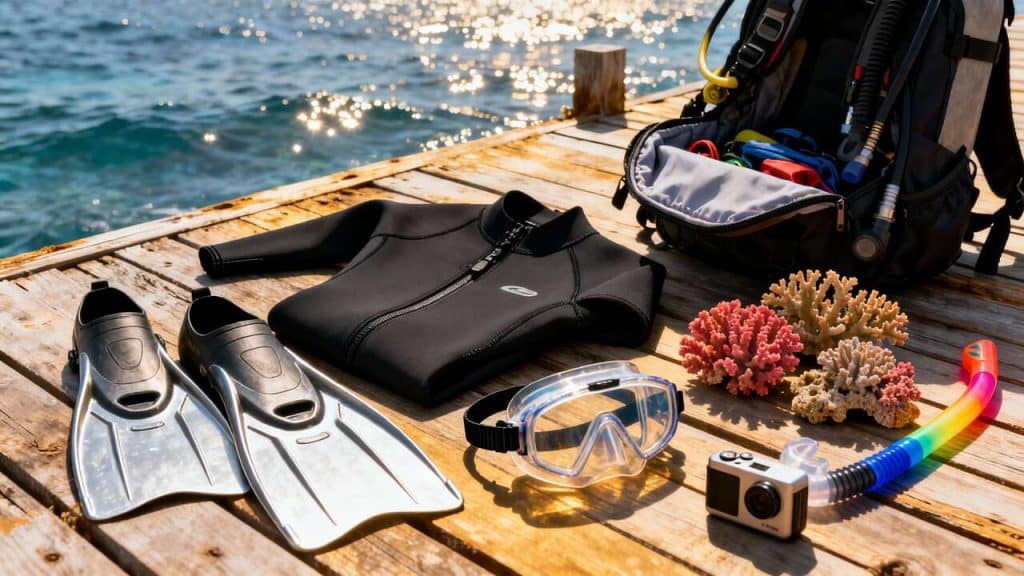 Que prendre pour un séjour de plongée éloigné ?