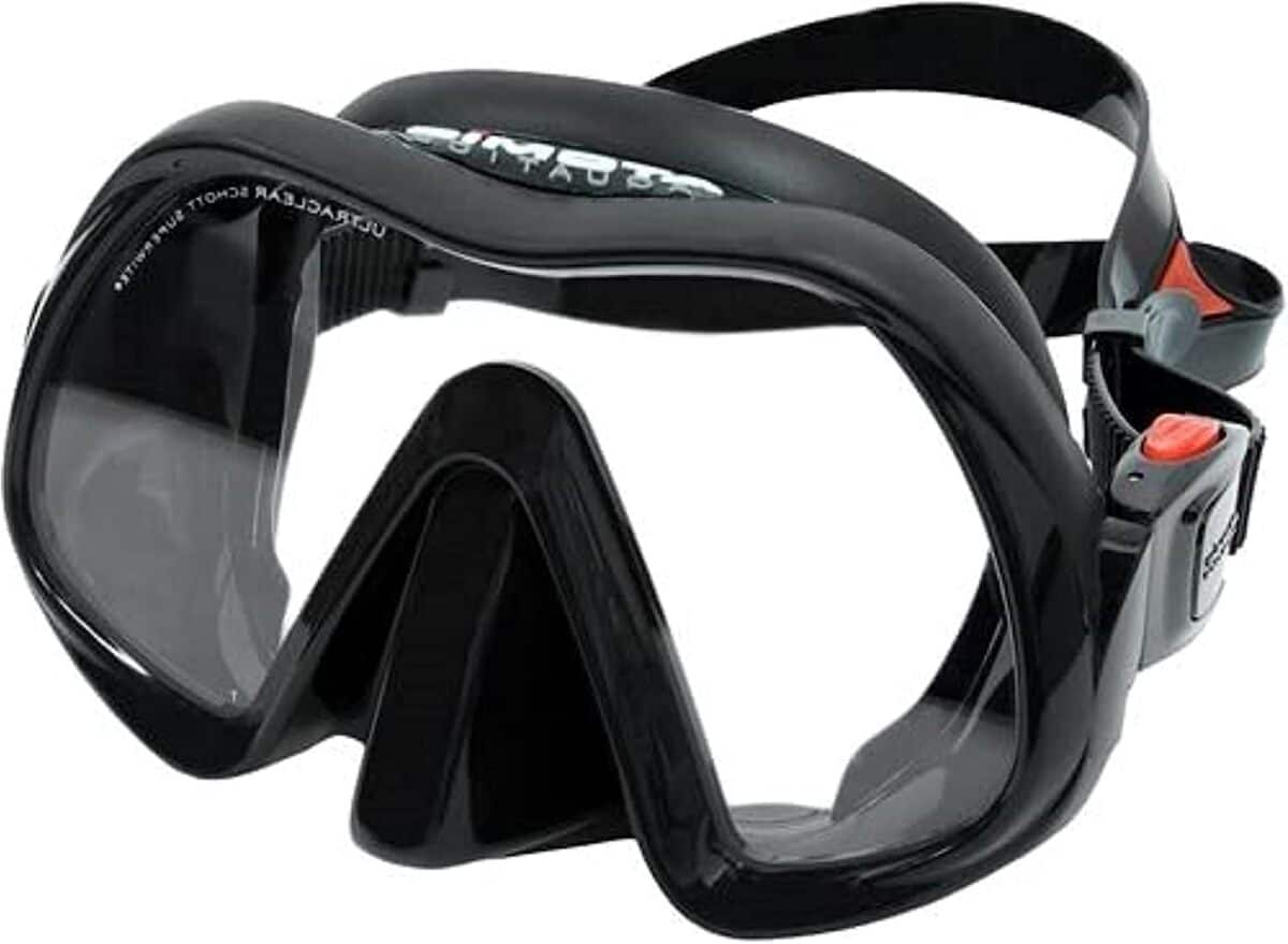 Test du masque sans cadre Atomic Aquatics Venom