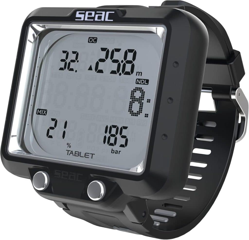 Test du SEAC Tablet : ordinateur de plongée avancé à connexion Bluetooth