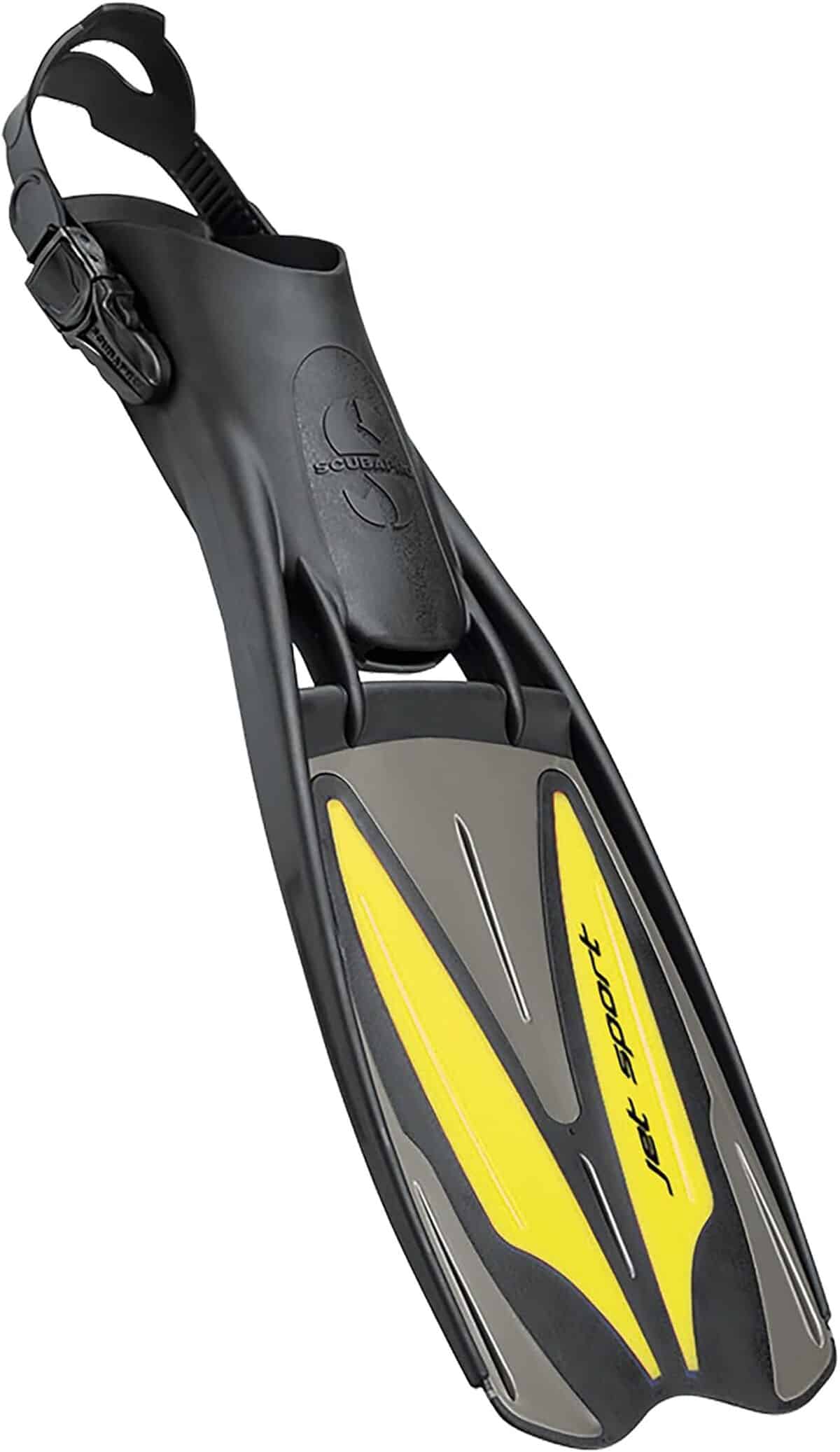 Test : palme Scubapro Jet Sport jaune XL