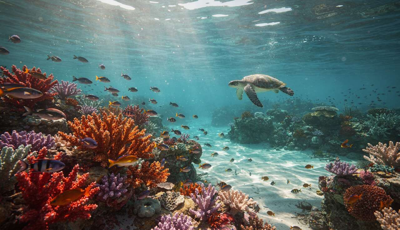 Explorer les r&eacute;cifs et les seigneurs des mers