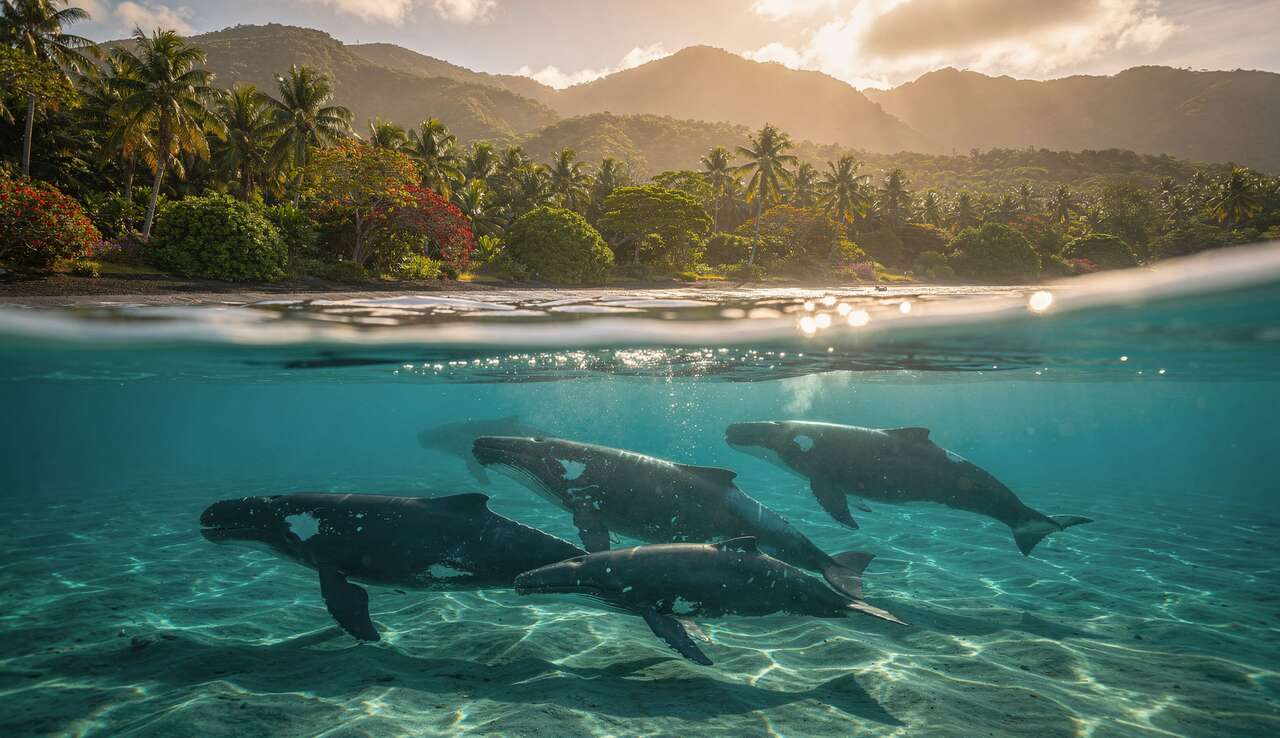 La dominique : une initiative pionni&egrave;re pour les cachalots