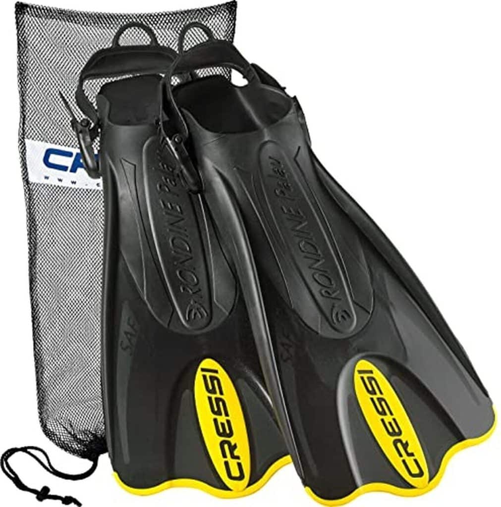 Test des palmes Cressi : performance et style italien