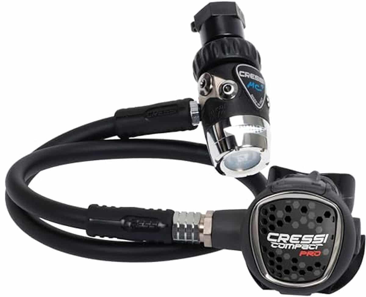 Test du détendeur Cressi Compact Pro noir