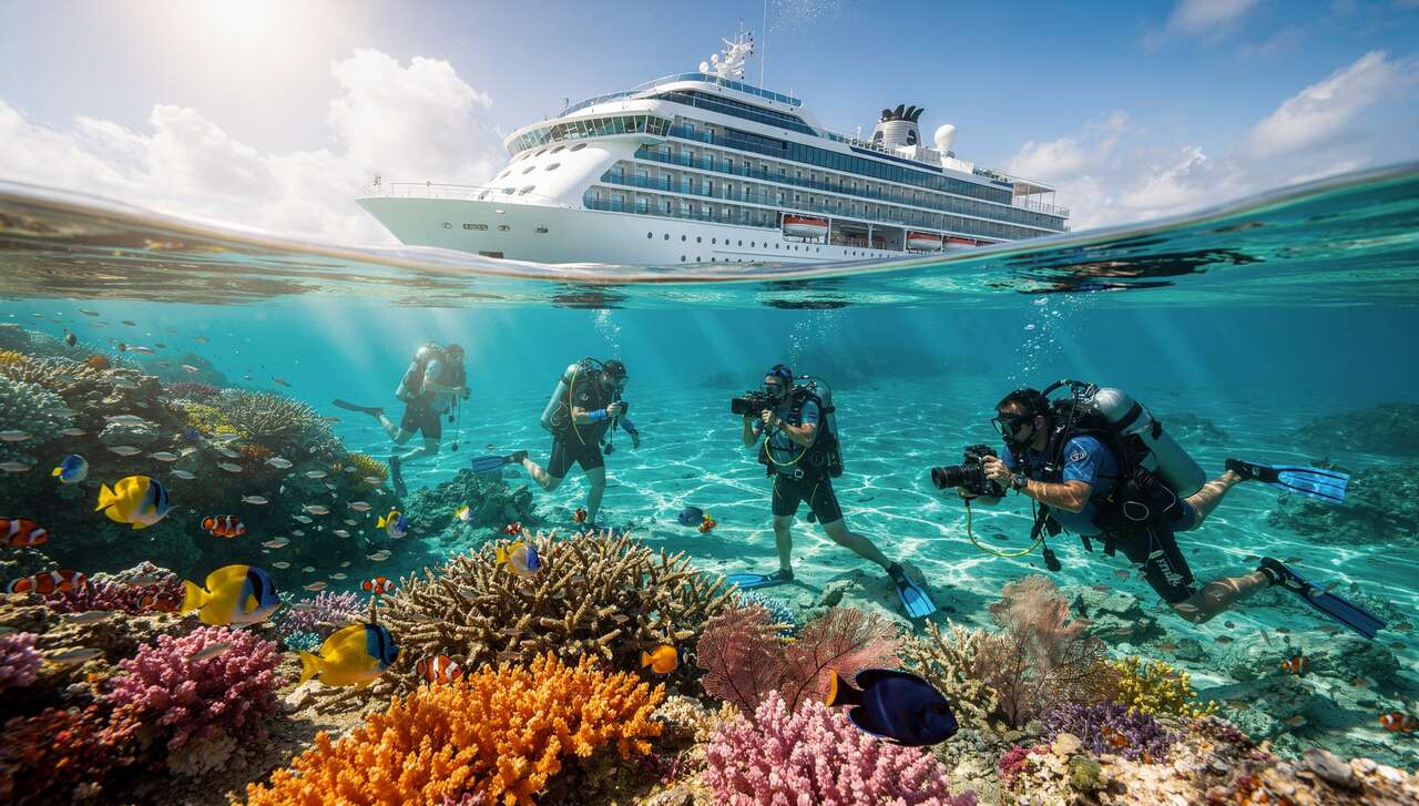 Croisières : découvrez les meilleurs séjours de plongée