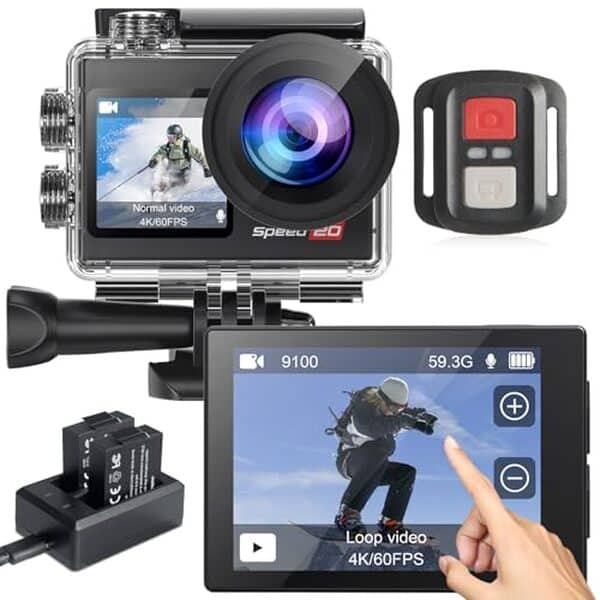 Découvrez notre test complet de la caméra d'action Hiicam 4K étanche : écran tactile, stabilisation avancée, plongeon dans vos aventures les plus extrêmes.