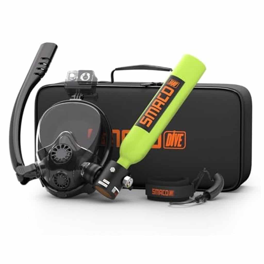 Test du kit de plongée SMACO 0, 5 L : 10 minutes sous l'eau