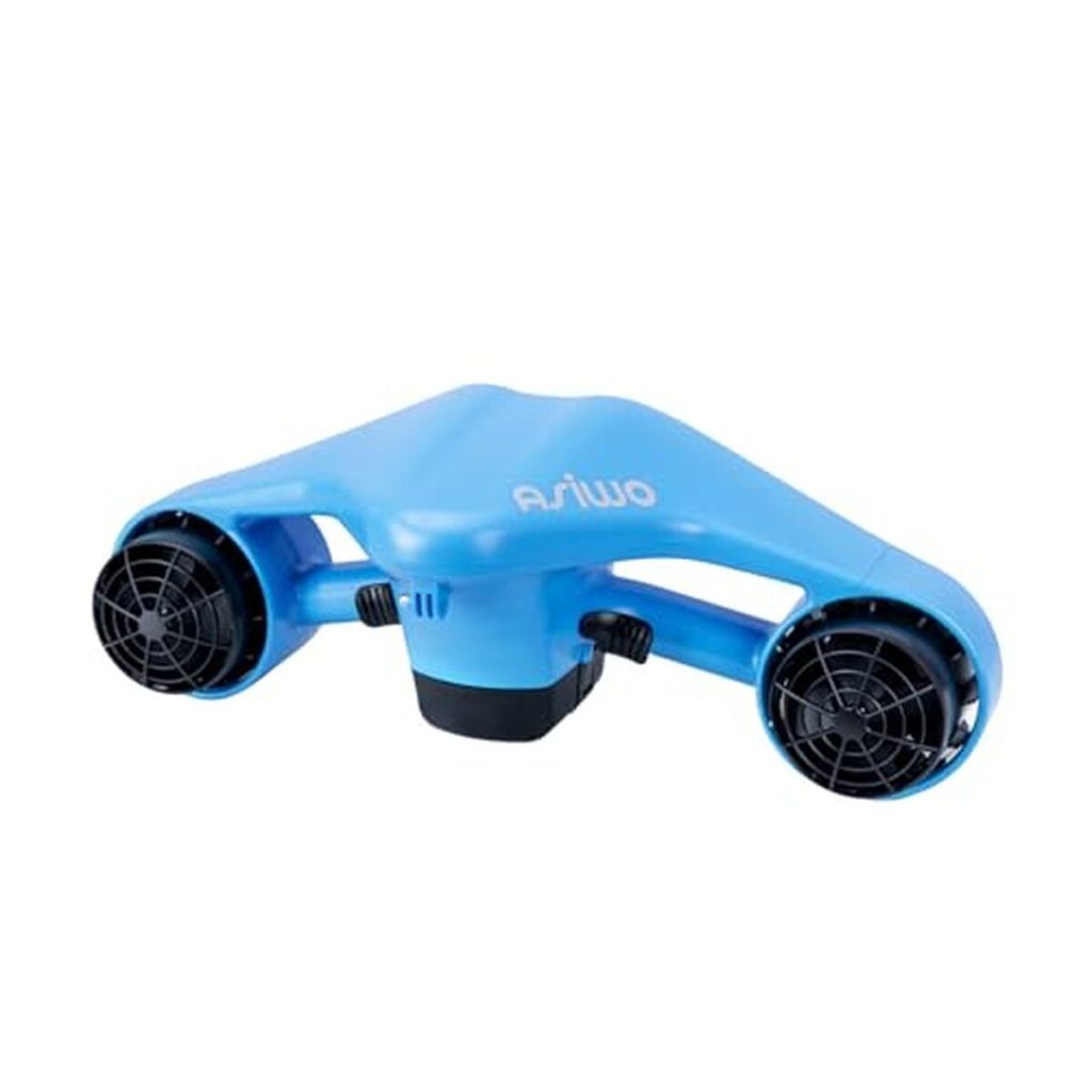 Test du scooter sous-marin Asiwo avec double moteur et support caméra