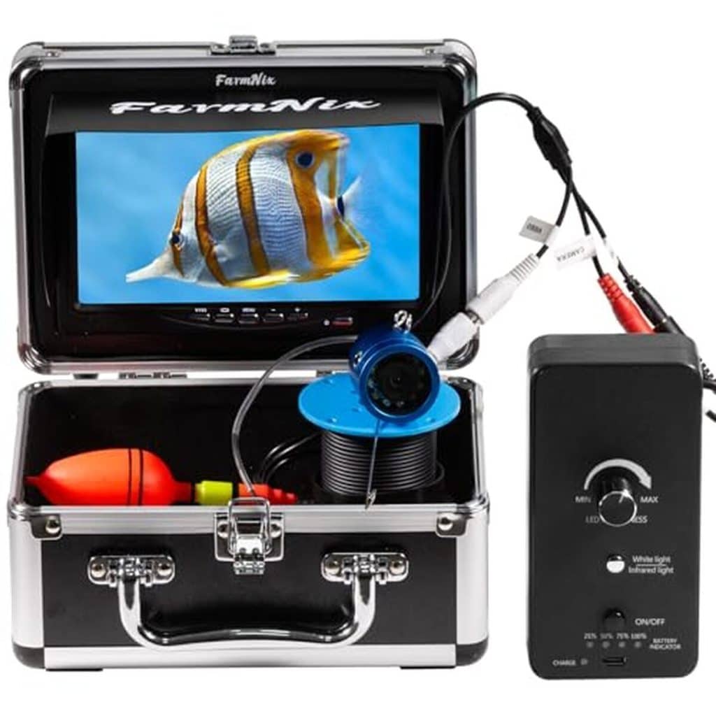 Test Fishfinder : caméra sous-marine grand angle IP65 1200TVL