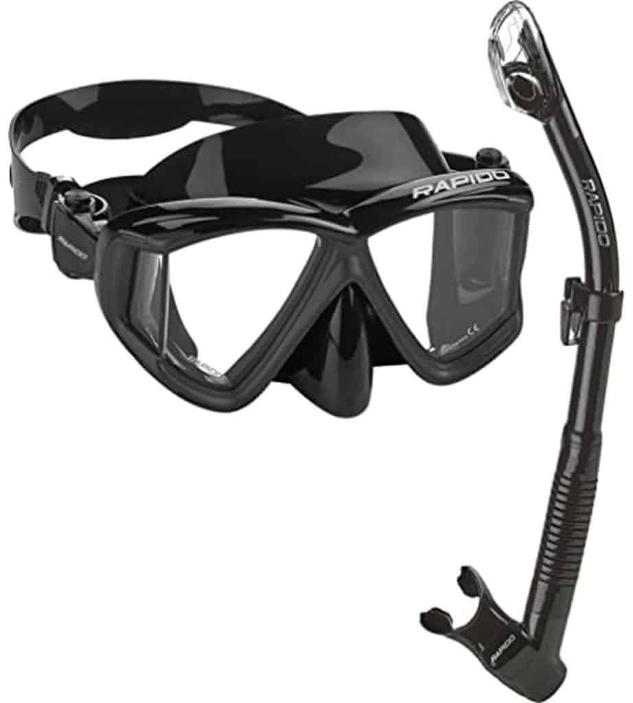 Test : masque de plongée Italian Design Panto-180, expérience panoramique antibuée