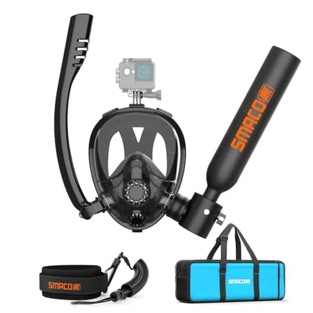 Test : mini réservoir de plongée 0, 5L Smaco