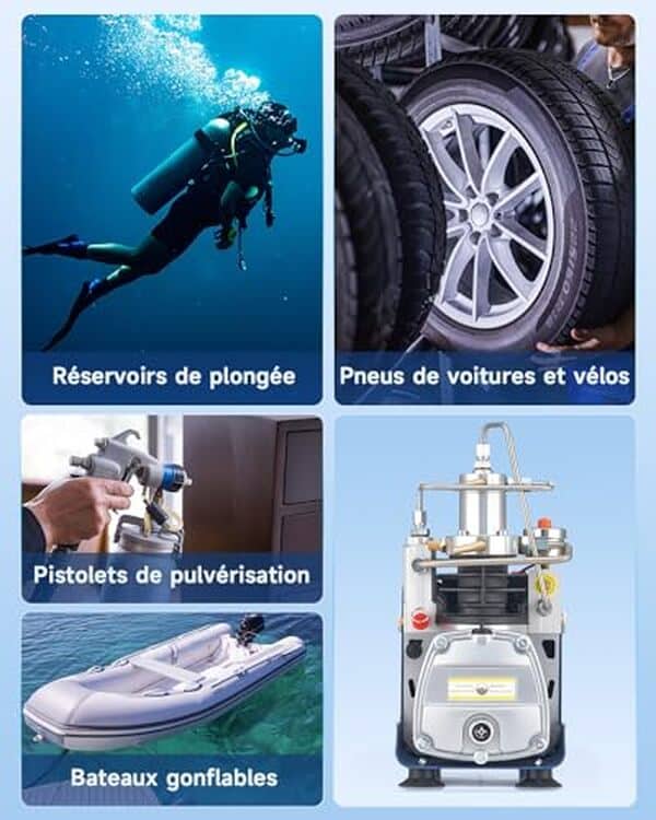 Découvrez notre test complet du compresseur haute pression Creworks 1800W : performances, efficacité énergétique et avis détaillés pour choisir le meilleur compresseur. 