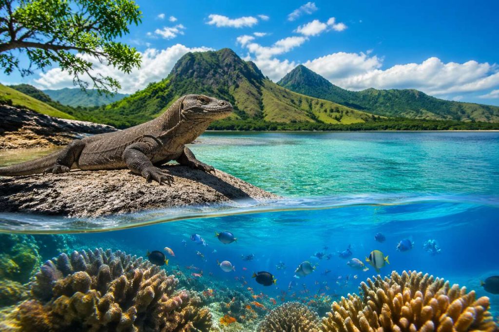 Croisière plongée à Komodo : varans, pélagiques et macrofaune