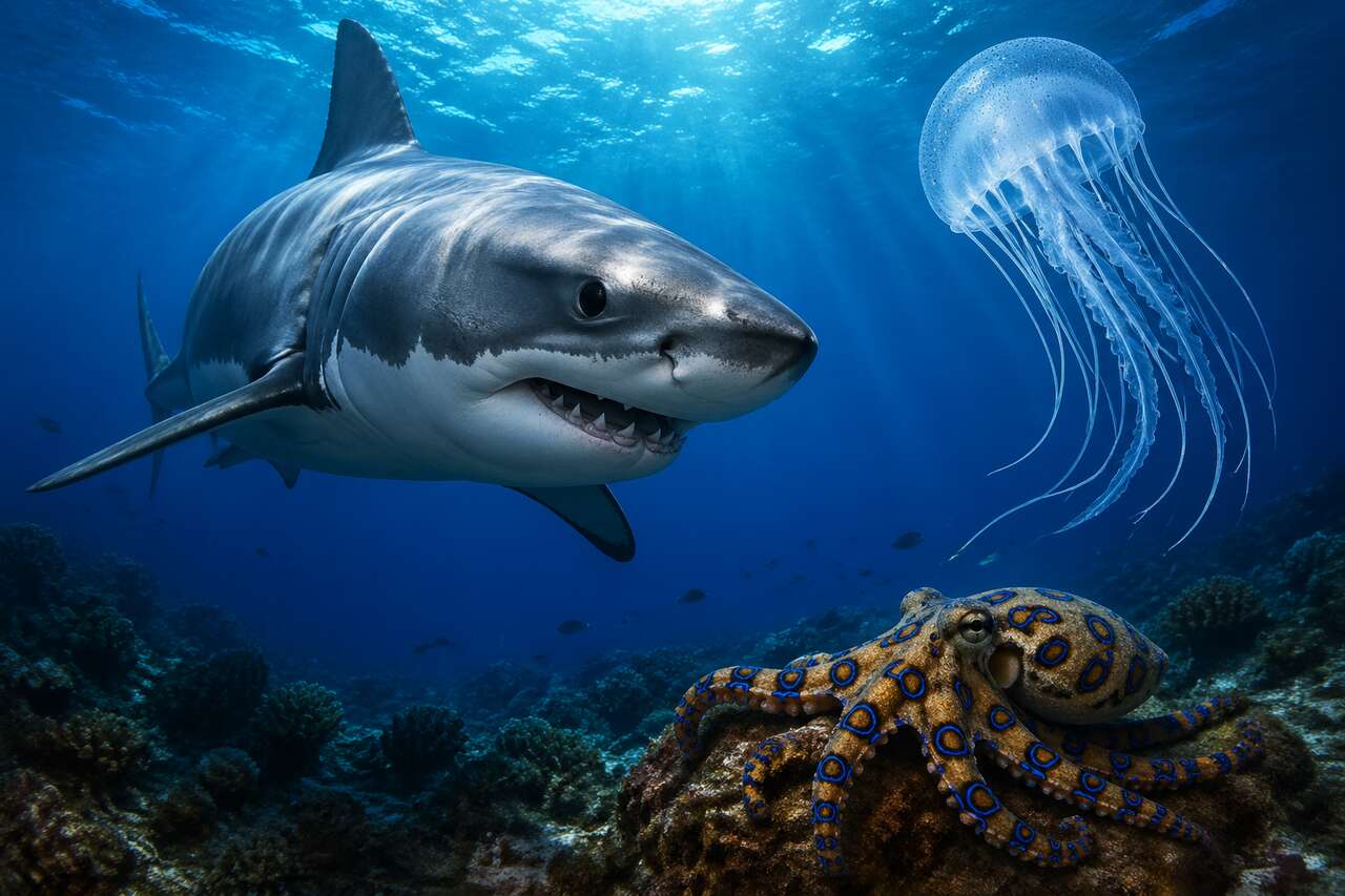 Les 5 créatures les plus dangereuses de l'océan