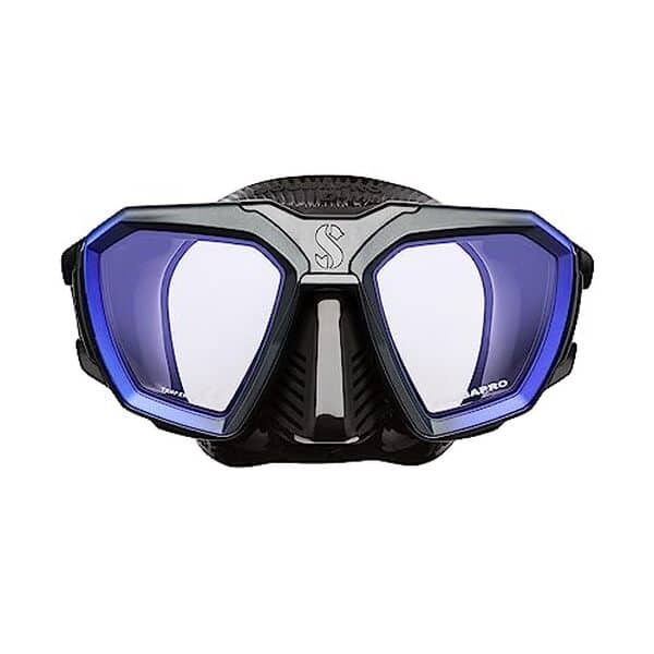 Découvrez notre test complet du masque de plongée Scubapro D-Mask bleu/noir taille S : performances, confort et étanchéité pour vos plongées.