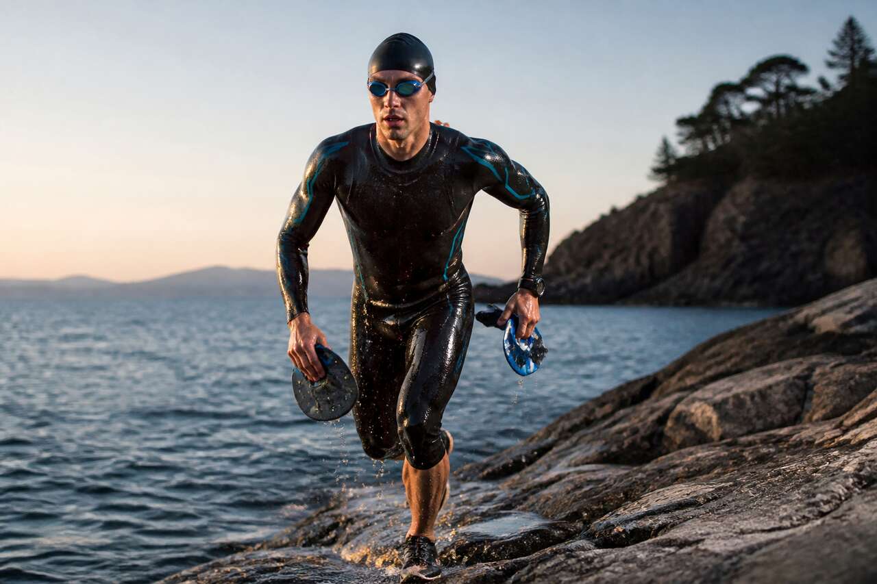 Gérer les transitions entre natation et course à pied