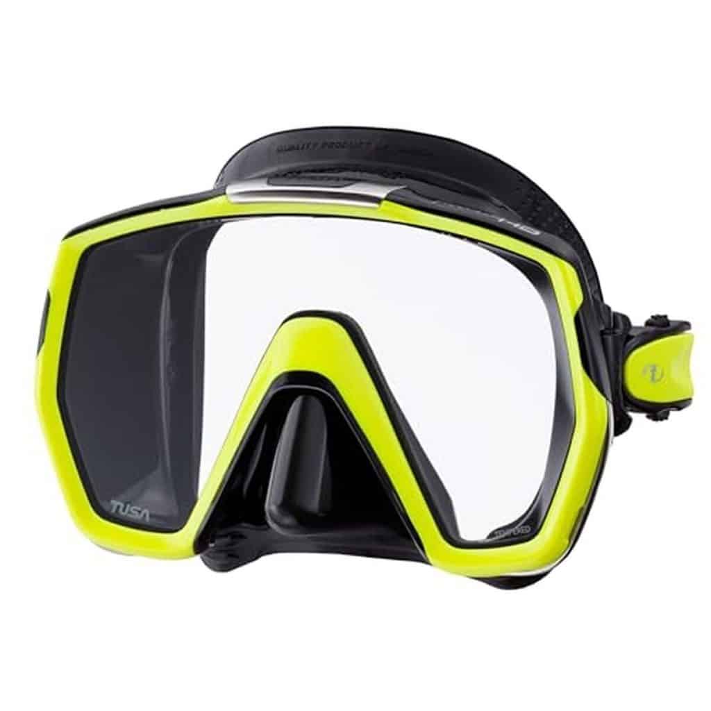 Test du masque de plongée Tusa M1001 Freedom HD