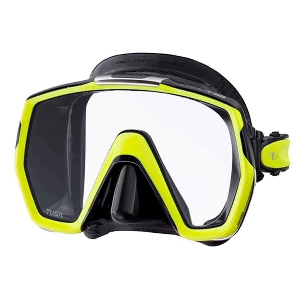 Test du masque de plongée Tusa M1001 Freedom HD