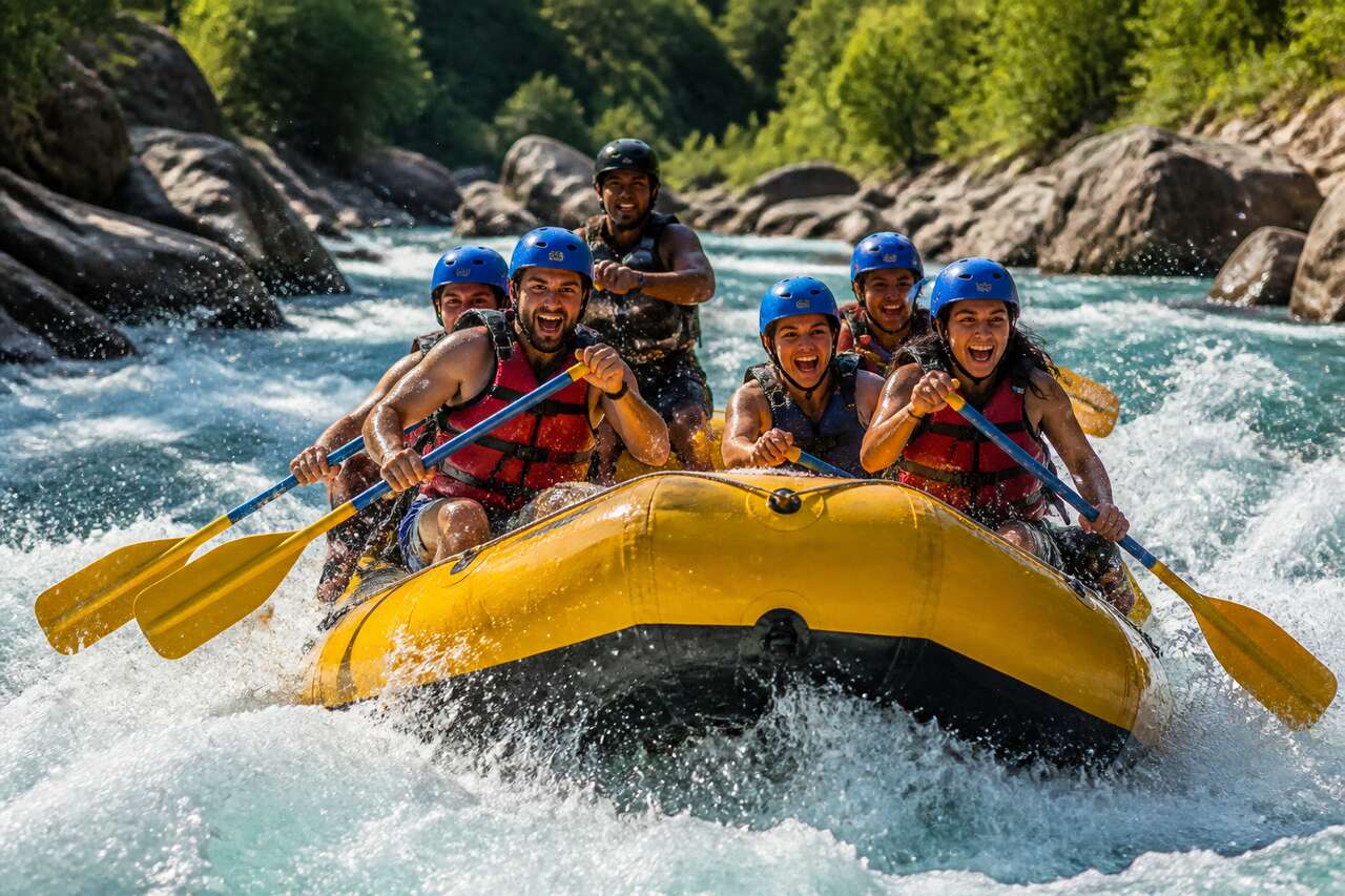 Les sensations fortes des sports d'eau vive