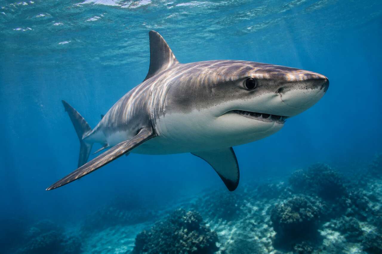 Description des jeunes grands requins blancs Description des jeunes grands requins blancs