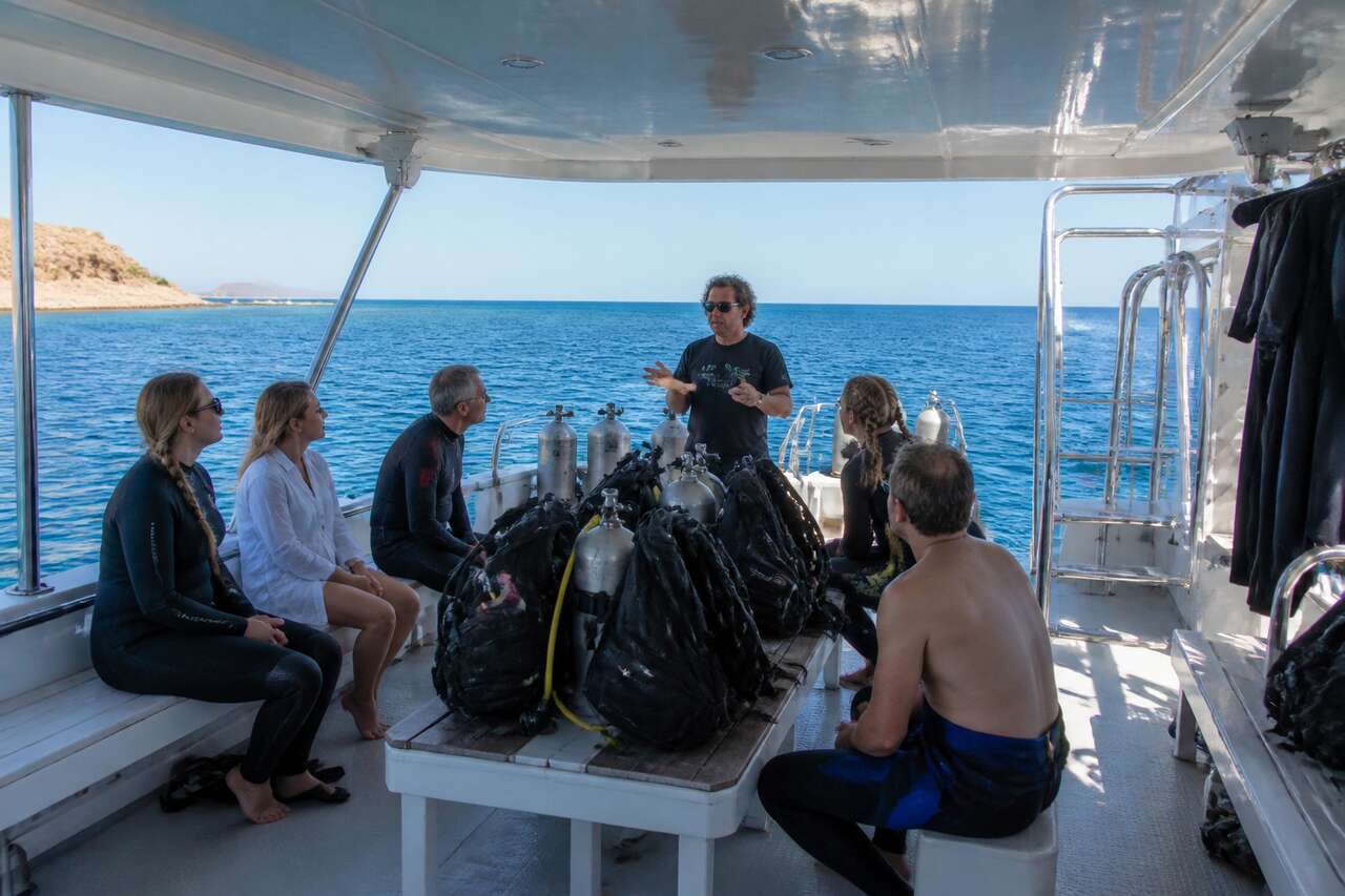 Une journée type à bord: rythme des plongées, briefings et temps de repos Une journée type à bord: rythme des plongées, briefings et temps de repos