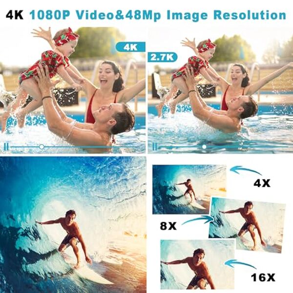 Découvrez notre test détaillé de la caméra sous-marine 4K 48 MP avec double écran : caractéristiques, performances et verdict final pour vos aventures aquatiques.