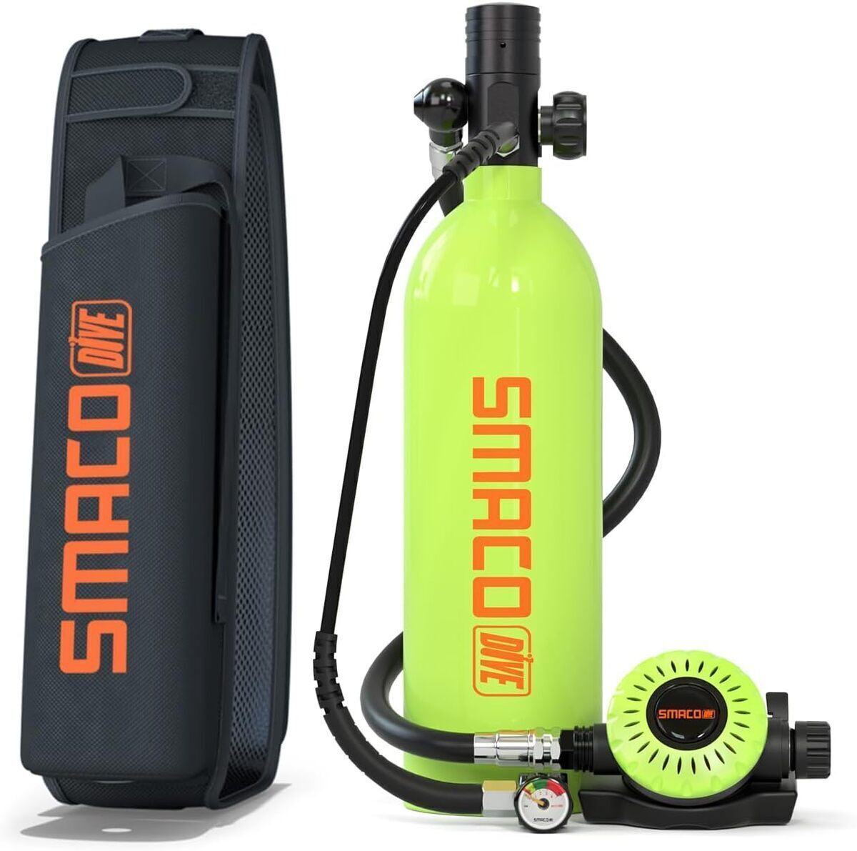Test : bouteille de plongée SMACO S400Pro 1L verte