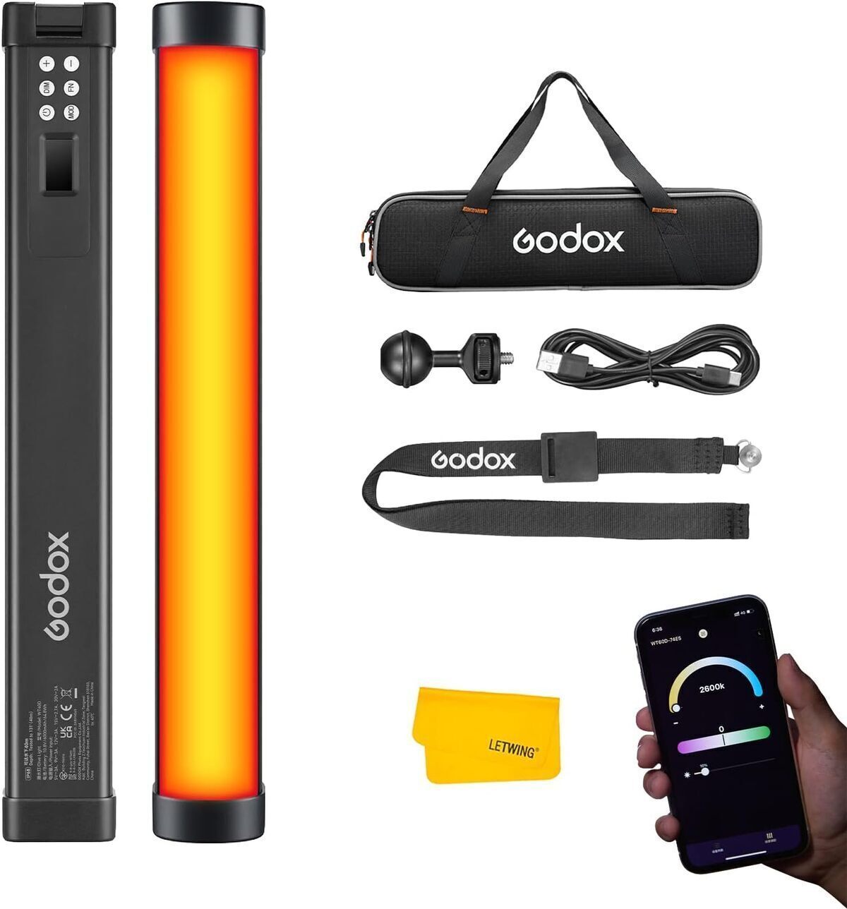 Test de la lampe de plongée Godox WT40R : lumière d'appoint RGBWW sous-marine