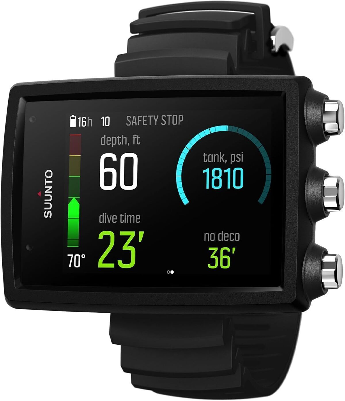 Test de l'ordinateur de plongée suunto eon core : performance sous-marine et écran couleur