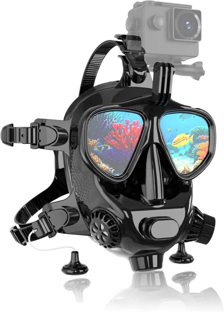 Test du masque de plongée intégral Smaco S400/S400Pro/S700