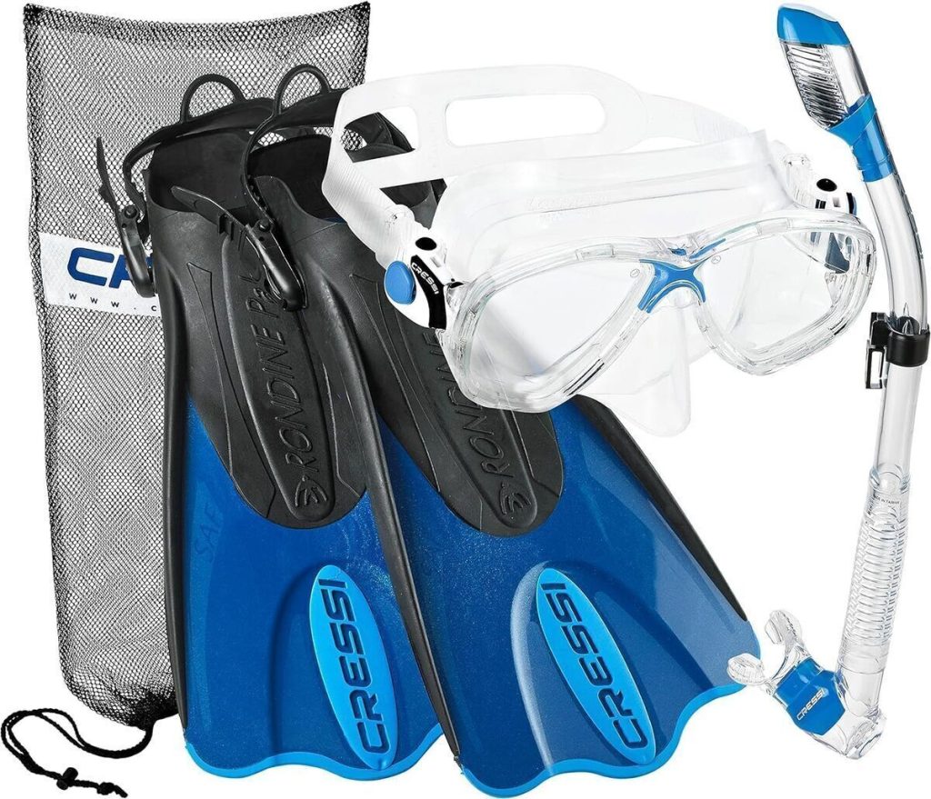 Test : ensemble de snorkeling Cressi Palau ajustable avec sac de transport