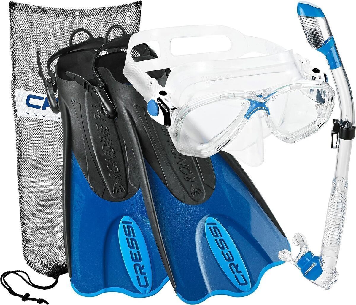 Test : ensemble de snorkeling Cressi Palau ajustable avec sac de transport