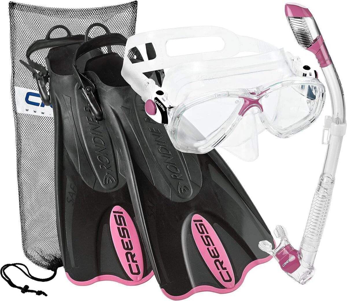 Test : ensemble de snorkeling Cressi Palau avec palmes ajustables et masque