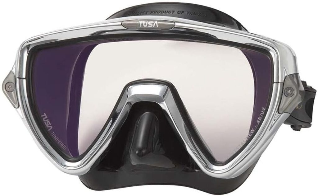Test : masque de plongée Tusa Visio Pro noir