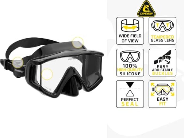 Découvrez notre test complet du masque de plongée Cressi Pano 3 en version bleu/transparent : performances, confort et qualité pour vos explorations sous-marines.