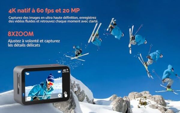 Découvrez notre test détaillé de la caméra d'action COOAU Native 4K étanche 40m. Performances, qualité vidéo et autonomie : tous les détails pour bien choisir.