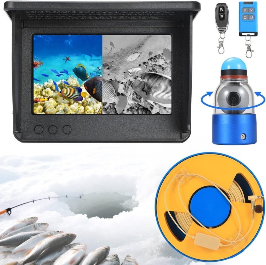 Test : caméra de pêche sous-marine 360° 1000 TVL