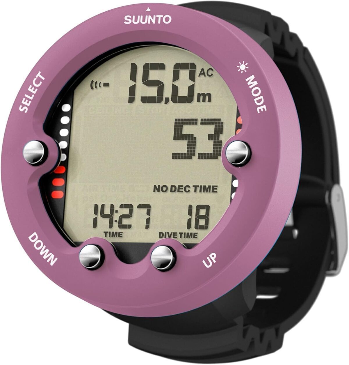 Test de la suunto zoop novo : montre de plongée performante