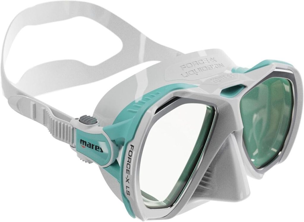 Test du masque de plongée Mares Force-X Liquid Skin (Aqua)
