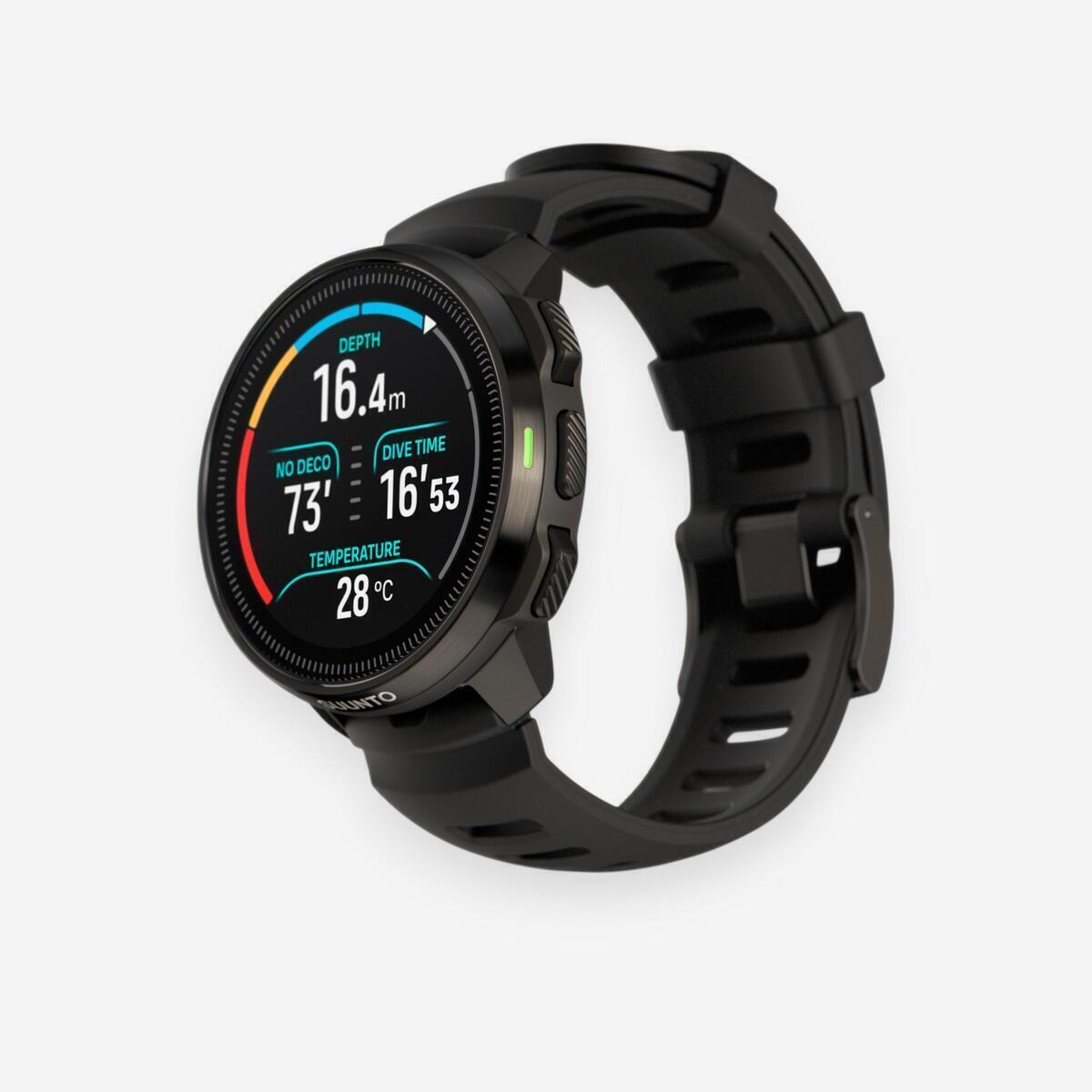 Test Decathlon : ordinateur de plongée Suunto Ocean noir